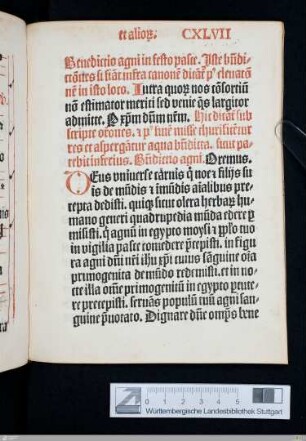 Benedictio agni et aliorum