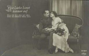 Die Liebe höret nimmer auf.
