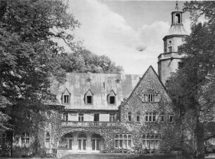 Boxberg/O.L.-Bärwalde. Ehem. Schloß, 1950-1991 Lungenklinik, Ansichtskarte; Foto: Schlegel, Lunzenau; Verlag Bild und Heimat Reichenbach