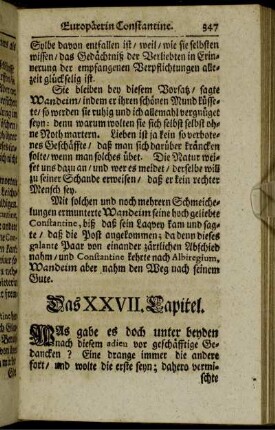 Das XXVII. Capitel. - Das XXIIX. Capitel.