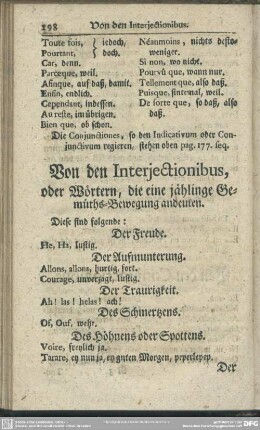 Von den Interjectionibus ...