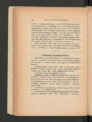 Koloniale Gesellschaften