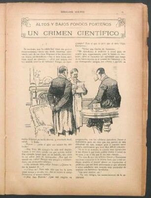 Altos y bajos fondos porteños - Un crimen científico