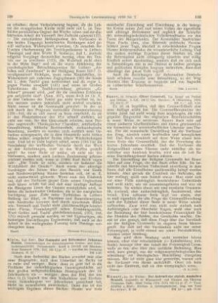 130-131 [Rezension] Bienert, Walther, Der Anbruch der christlichen deutschen Neuzeit dargestellt an Wissenschaft und Glauben des Christian Thomasius