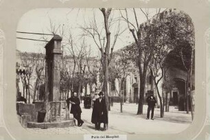 Bellezas de Barcelona — Patio del Hospital & Hof des Hospital de la Santa Creu