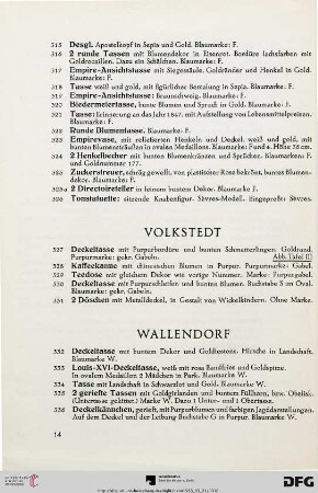 Volkstedt (Nr. 327-331)