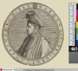 Carolus 9 dei Gratia [Charles XI. 60. König von Frankreich]