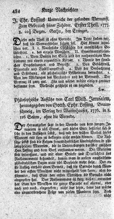 Philosophische Aufsätze.