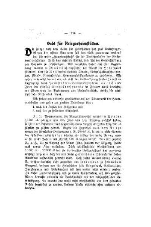 Geld für Kriegerheimstätten