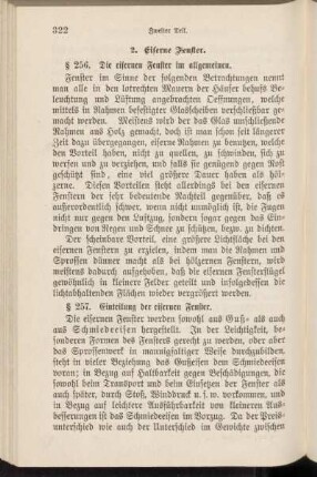 2. Eiserne Fenster.