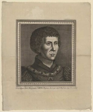 Bildnis des Carolus I. von Burgund