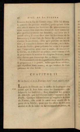 20-40, Chapitre II.