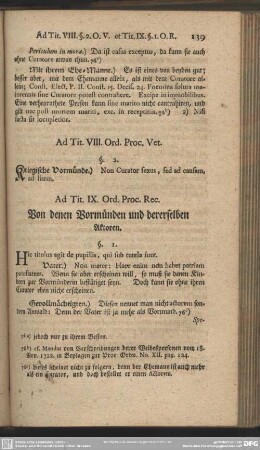 Ad. Tit. VIII. Ord. Proc. Vet.