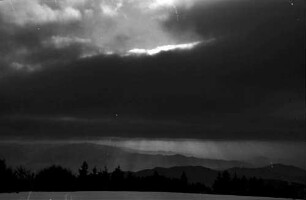 Kandel: Wolkenstimmung auf dem Kandel