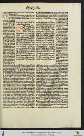 Prologus in Ezechielem prophetam cum expositione