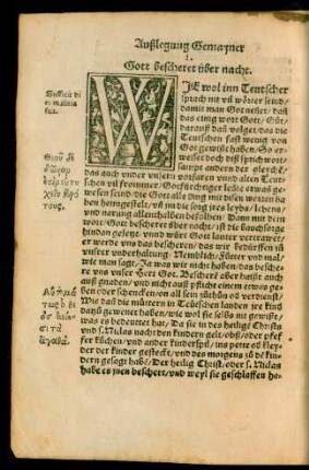 Außlegung Gemayner Teutscher Sprüchwörtter.