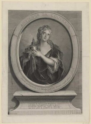 Bildnis der Adrienne Le Couvreur