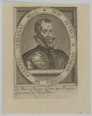 Bildnis des Petrus Gusman de Fuentes