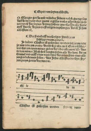 Der Sendebriff des heylgen Pauli zcun Philippern am andern.
