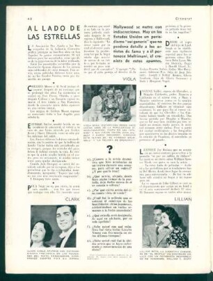 Al lado de las estrellas