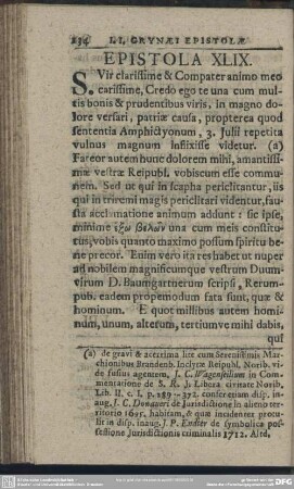 Epistola XLIX