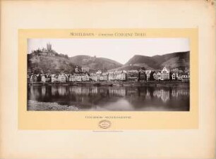 Moselbahn-Strecke (Moselstrecke): Koblenz-Trier, Cochem: Stadtansicht Moselseite