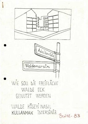 Konzept: Neugestaltung Walde-Eck