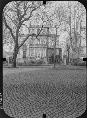 Dresden-Neustadt, Radeberger Straße 25. Wohnhaus (1871). Straßenfront
