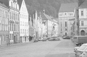 Landshut: Neustadt, Richtung Trausnitz
