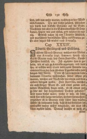 Cap XXXIV. Tiburtii Gefängniß und Erlösung