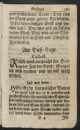 Am Buß-Tage.