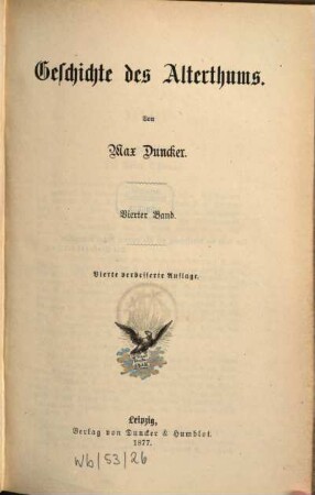 Geschichte des Alterthums, 4