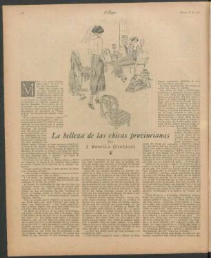 La belleza de las chicas provincianas