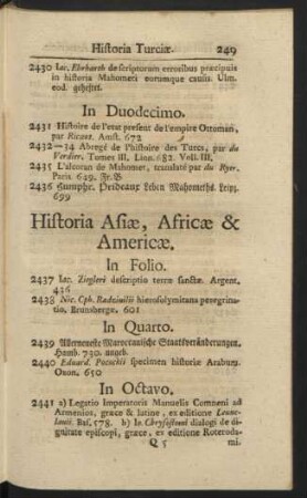 Historia Asiae, Africae & Americae