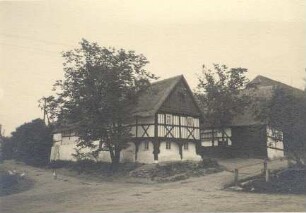 Bauernhof in Gröditz : Bauwesen - Wirtschaftsgebäude und Gehöfte. Ort: Hrodźišćo / Gröditz. Bauernhof