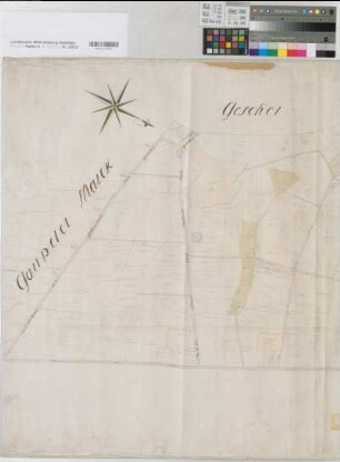 Holtwick (Coesfeld), Teilung der Holtwicker Mark, Bl.1 Brouillonkarte A