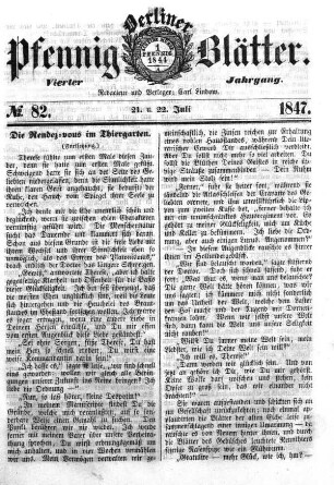 No. 82, 21. u. 22. Juli