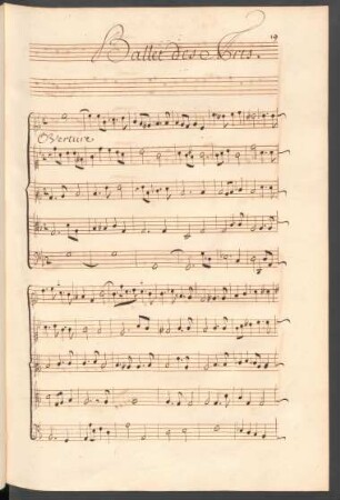 Les Arts; LWV 18