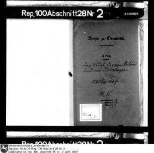 Adelsstand der Familien von Roland und von Boeselager