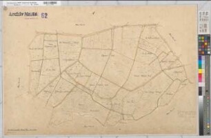 Westerkappeln (Westerkappeln), Zusammenlegung Metten, Urkarte II Westerkappeln Flur 65