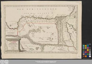Royme, Et Desert De Barca et L'Egypte Divisée en ses douze Cassifs, ou Gouvernemens