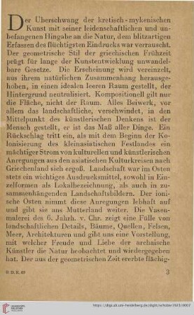 Die Landschaft in der antiken Kunst