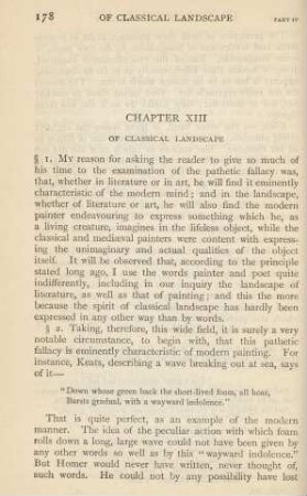 Chapter XIII. - Of classical landscape