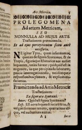 5, Et ad ejus perceptionem scitu ante necessaria