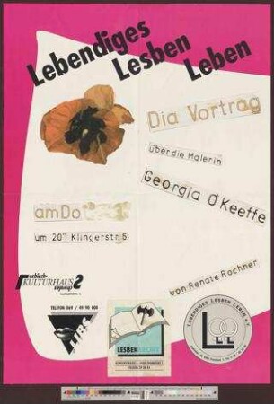 Dia Vortrag über die Malerin Georgia O'Keeffe
