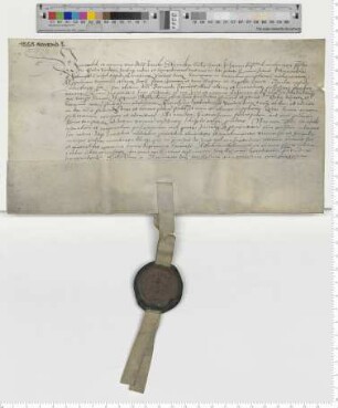 Präsentation an Propst Jacob Schomaker für eine Vikarie am Petri-, Georgii- und Drei Könige Altar der Nicolaikapelle [lat].