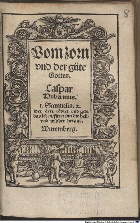 Vom Zorn und der Güte Gottes