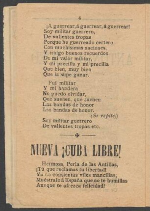 Nueva ¡Cuba Libre!