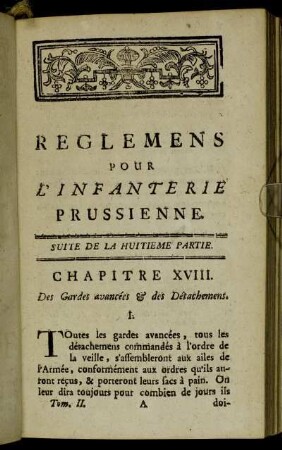 Chapitre XVIII. - Chapitre XXII.