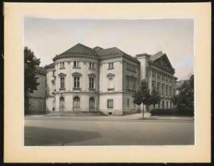 Stadttheater, Bautzen: Ansicht von Westen